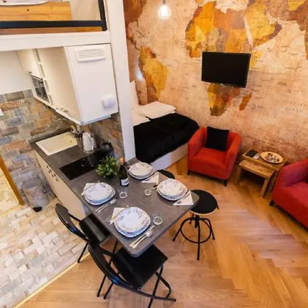 Apartamento Chic Loft At Center With Ac Budapest