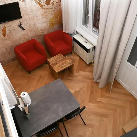 Apartamento Chic Loft At Center With Ac Budapest